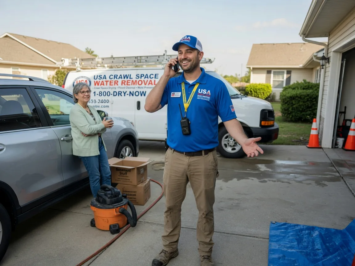 Crawl Space Water Removal Chapin, IL FAQs
